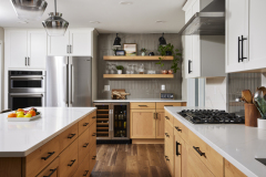 Wayzata kitchen remodel after - angle 2 