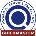 2021 Guildmaster Award Winner logo for excellence in service