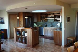 Kitchen condo remodeling.