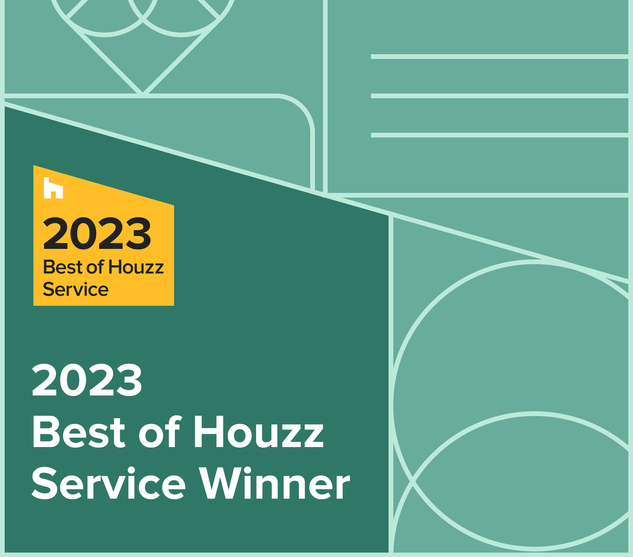 Bluestem wins “Best of Houzz” award for Customer Service!